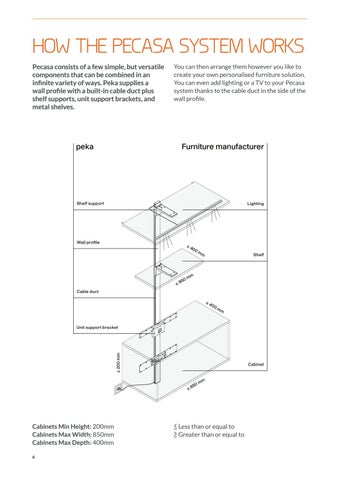 wilsonandbradley 家具目录 · Peka Pecasa 层架 System 第 6 页