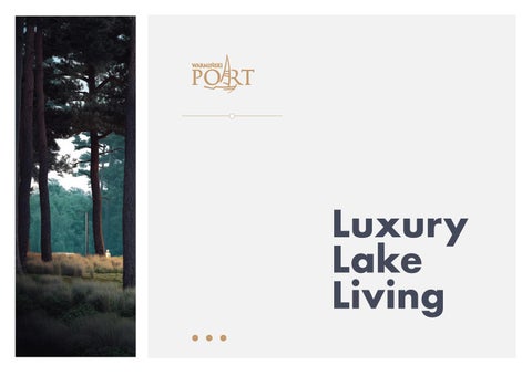 Warmiński Port - 轻奢 LAKE LIVING. INWESTYCJA 高端 Z LINIĄ BRZEGOWĄ 第 6 页