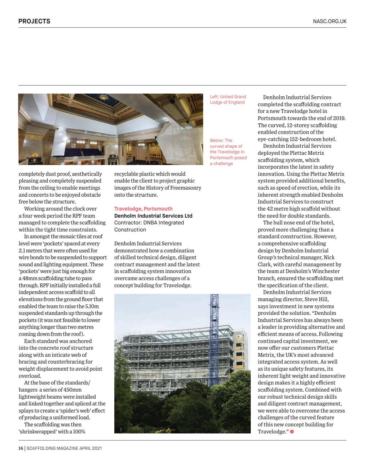 Magazine Scaffold Scaffolding Magazine 2021 by NASC - Issuu