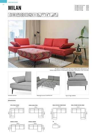 Gala Collezione 2021 - upholstered 家具目录 第 22 页