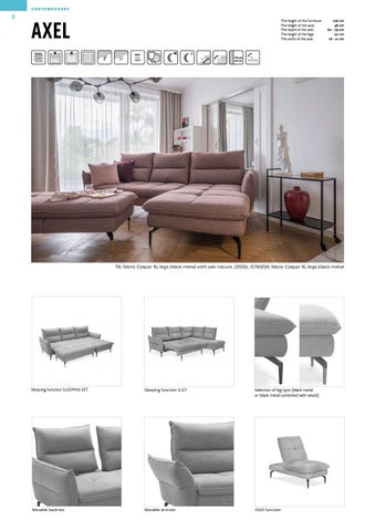 Gala Collezione 2021 - upholstered 家具目录 第 8 页