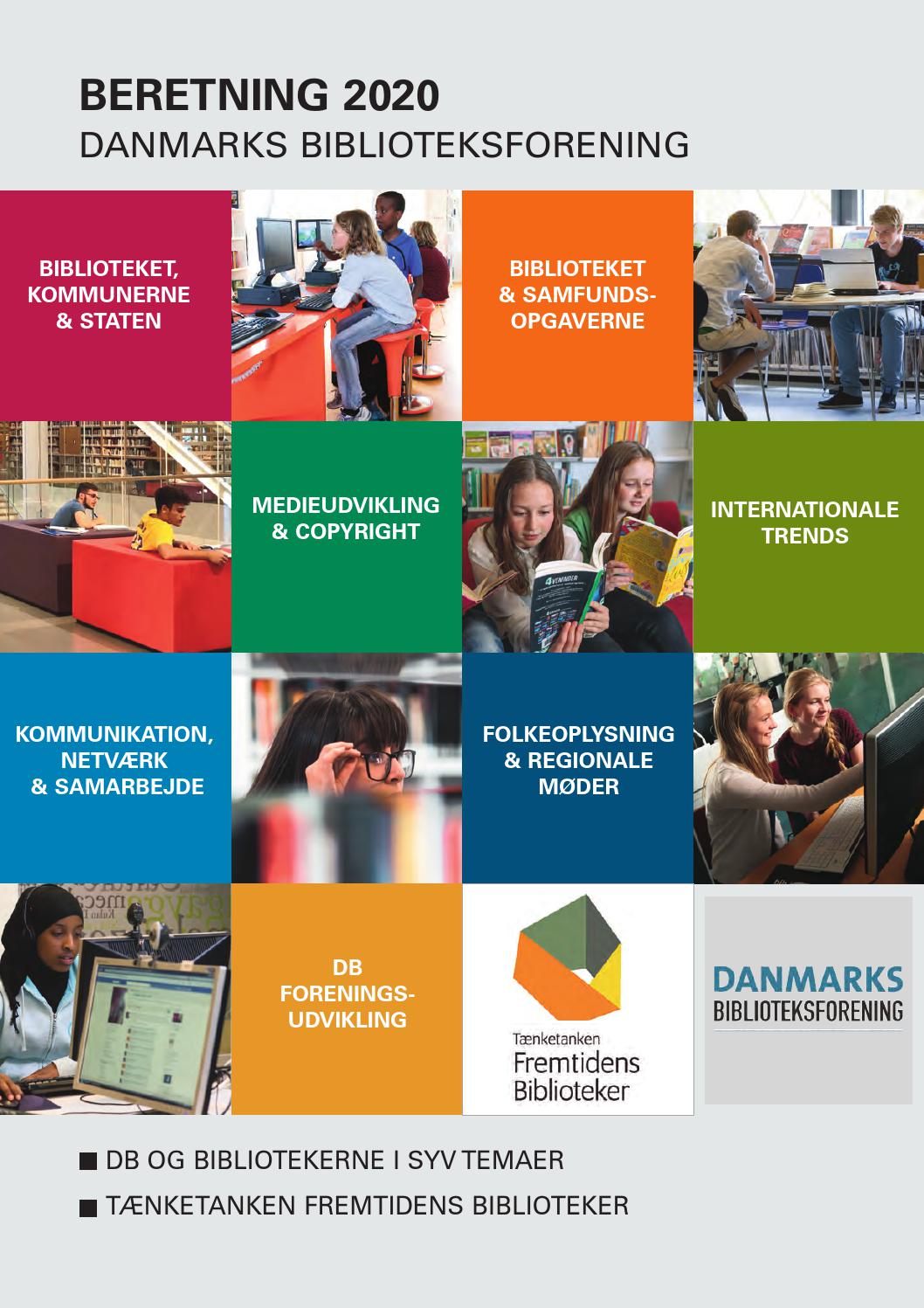 Danmarks Biblioteksforenings Beretning 2020 By Danmarks