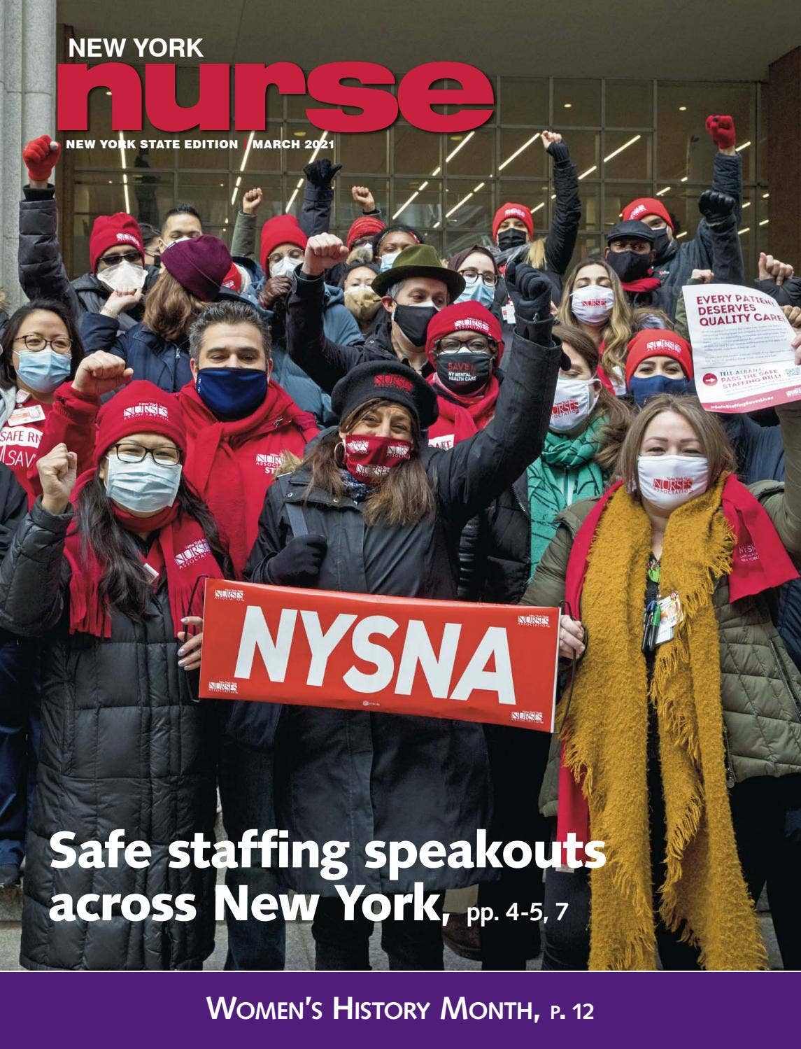 NY Nurse, March 2021 by New York State Nurses Association - Issuu
