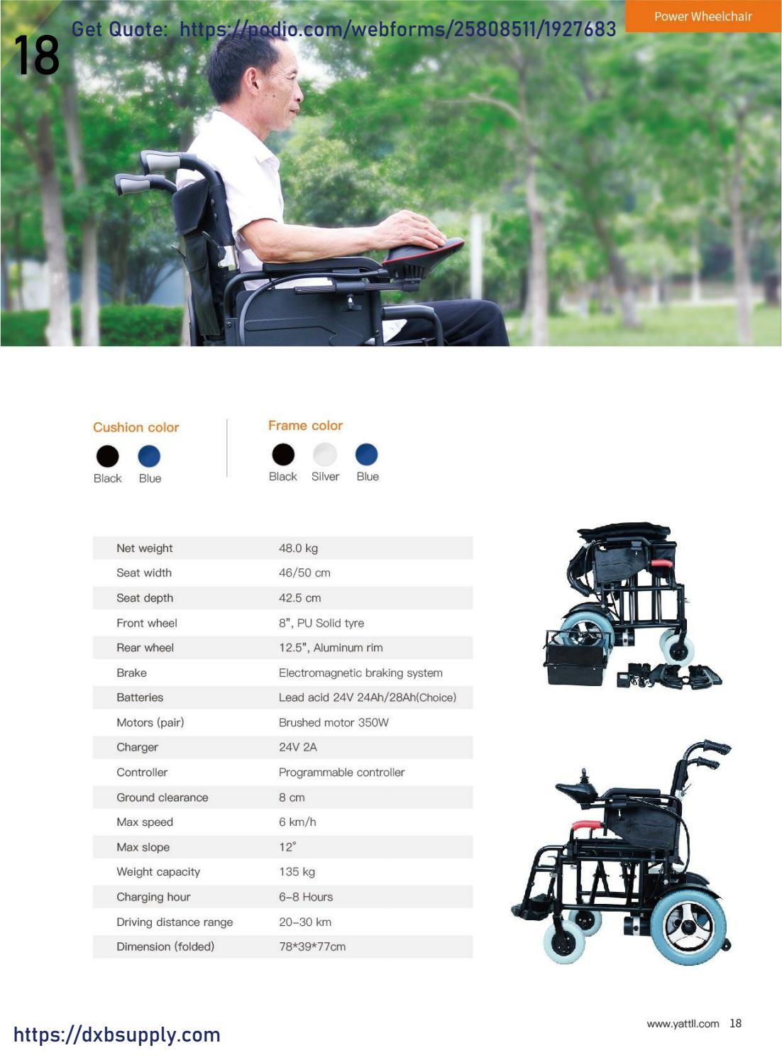 2021 POWER WHEELCHAIR YATTLL Global Electric Power Wheelchairs