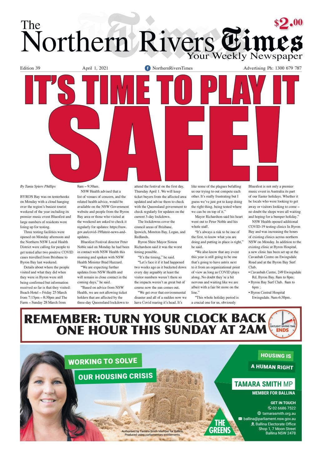 The Northern Rivers Times Edition 39 by The Northern Rivers Times - Issuu