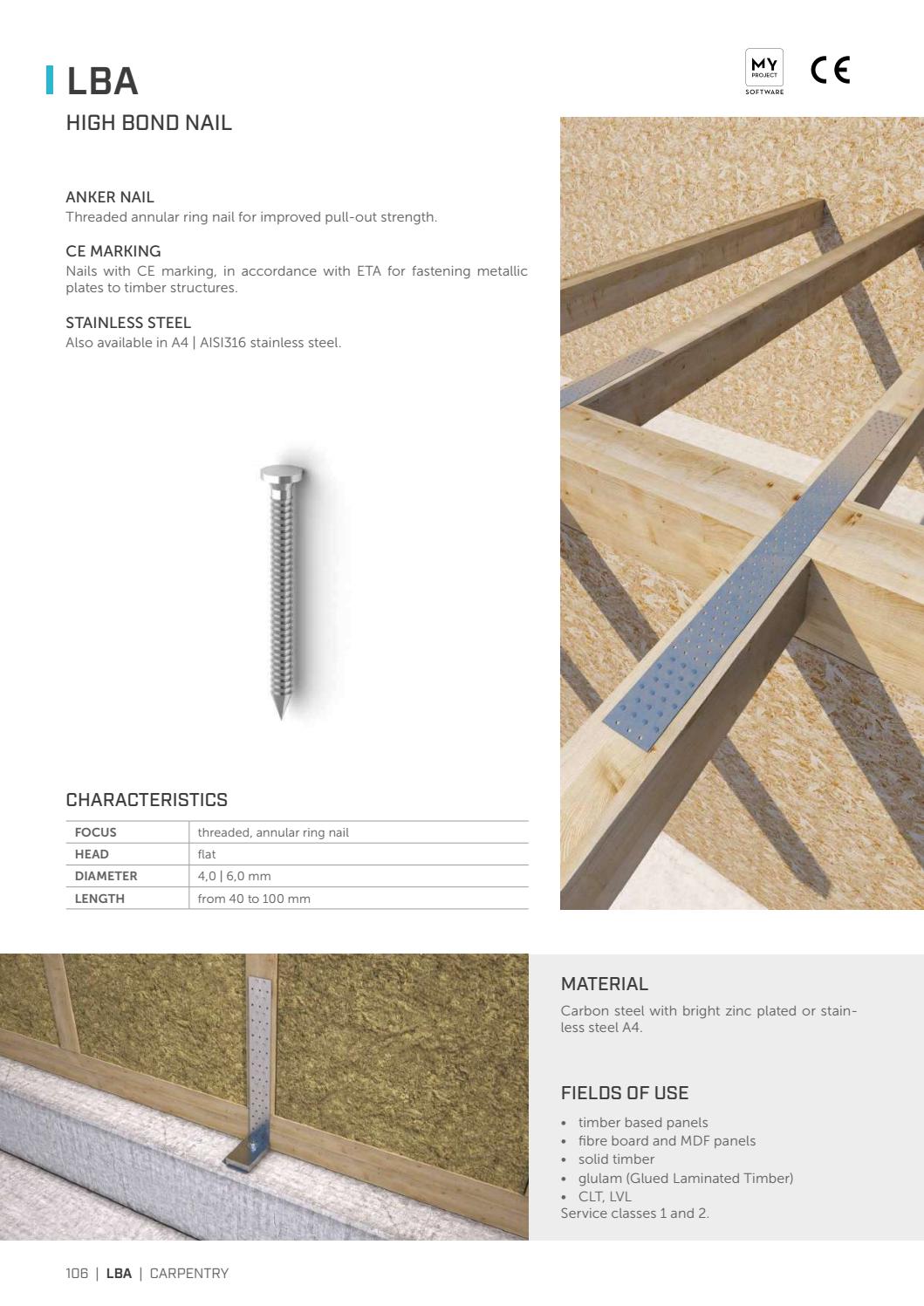 SCREWS AND CONNECTORS FOR TIMBER 2021 by Rothoblaas Issuu