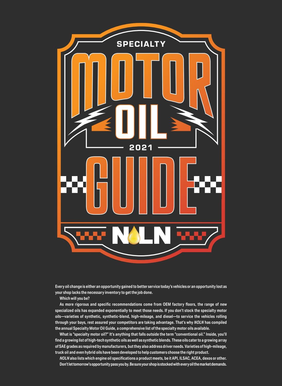 Noln 21 Specialty Motor Oil Guide By 10 Missions Media Issuu