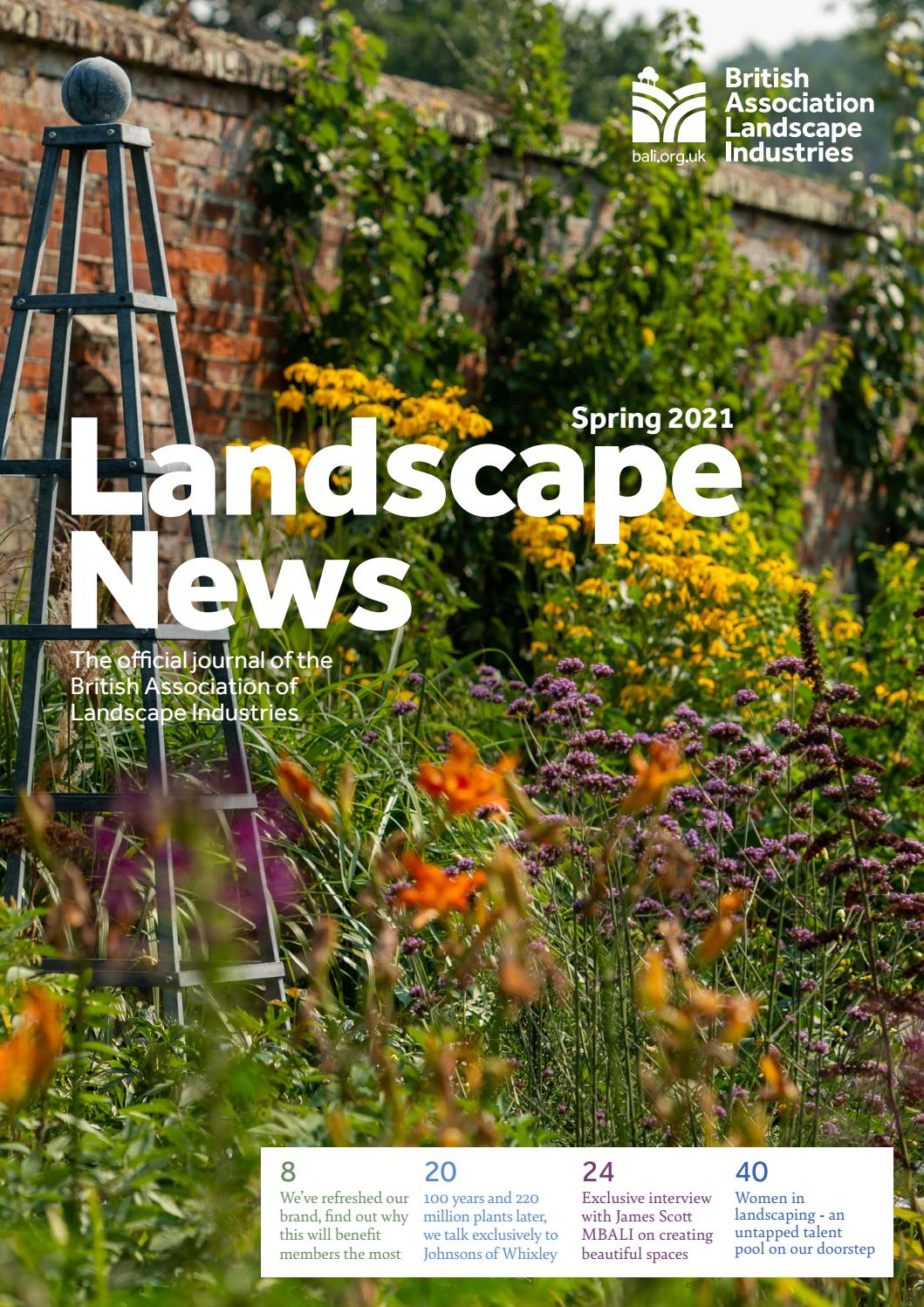 British Association Of Landscape Industries Landscape News Spring 2021 By British Association Of Landscape Industries Issuu<script async src=