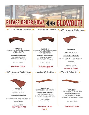 Indoff Lew Brown - COE 家具目录 第 16 页