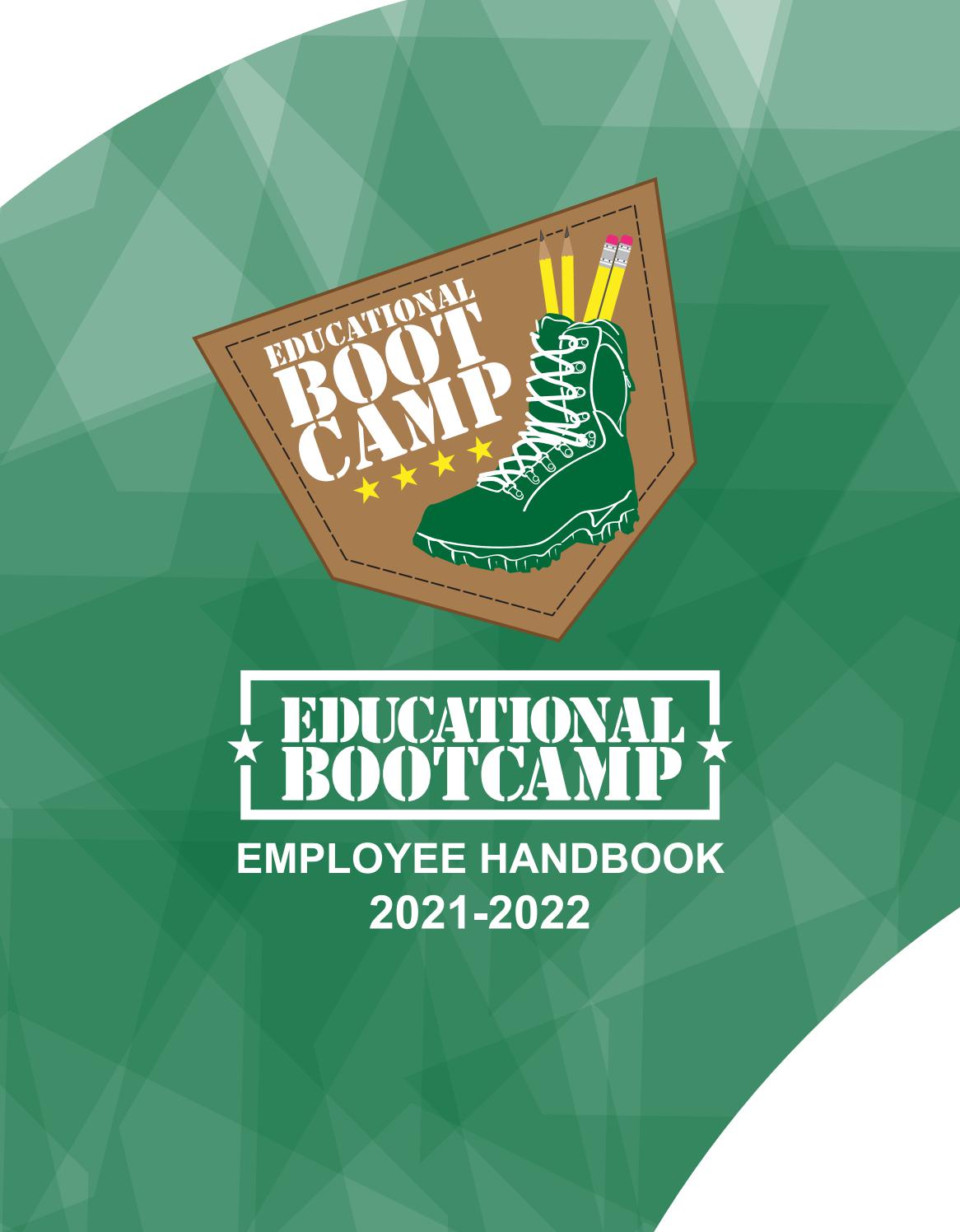 J & J Educational Bootcamp Employee Handbook by Educational Bootcamp