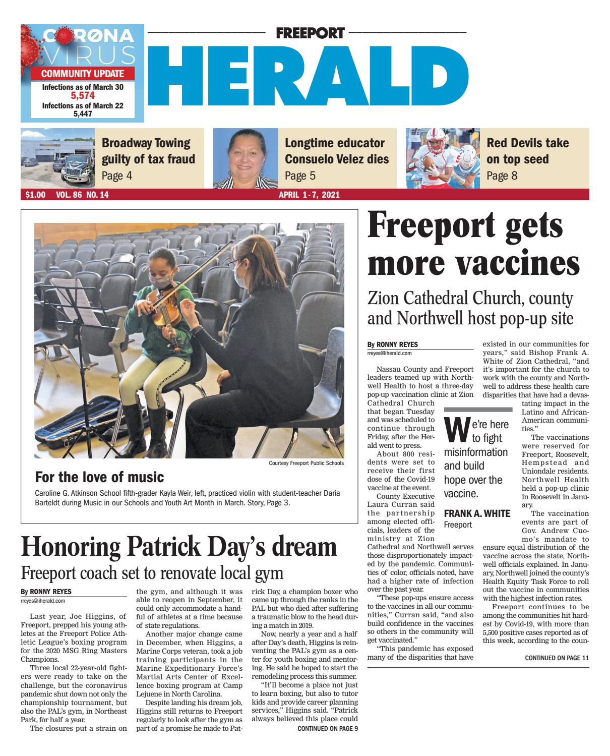 Freeport Herald 04 01 21 By Richner Communications Inc Issuu