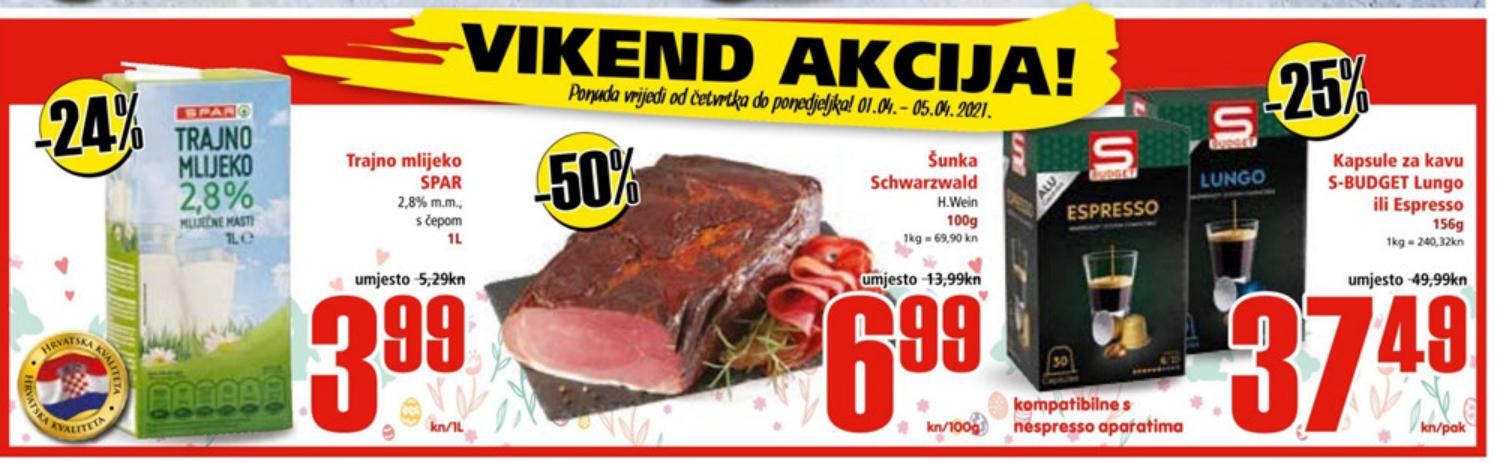 spar vikend akcija