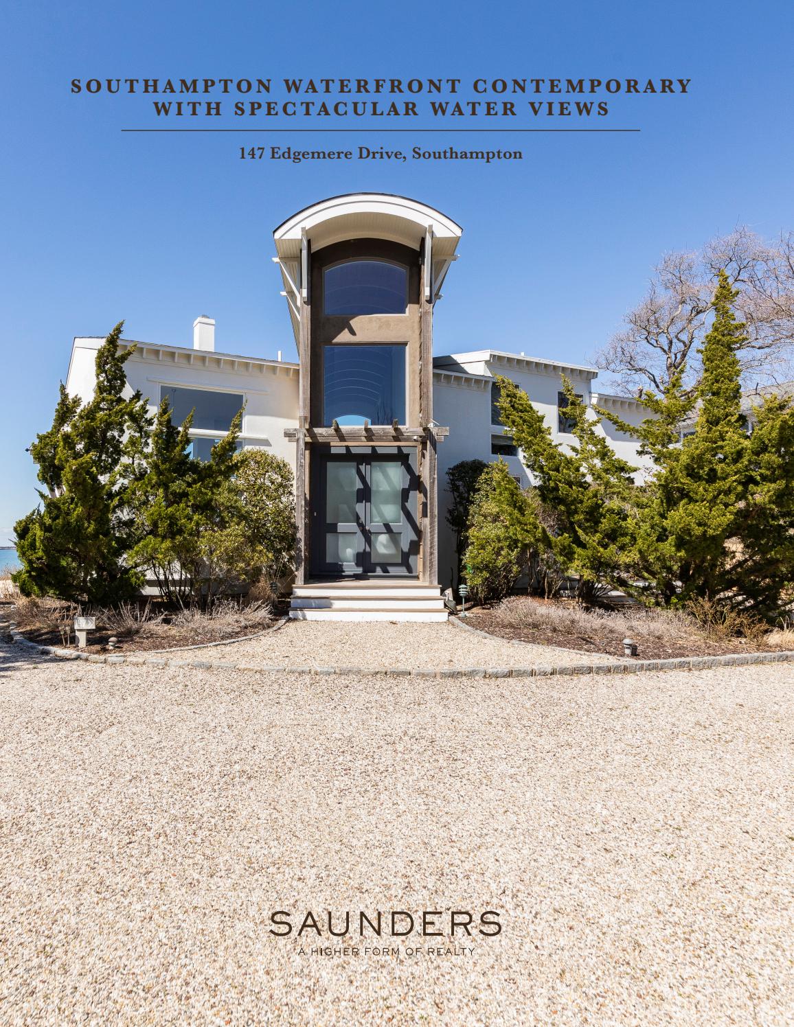 147 Edgemere Drive, Southampton by Saunders & Associates Issuu