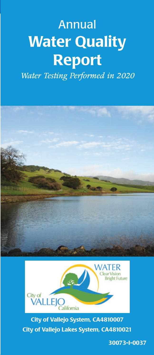 Annual Water Quality Report 2020 by cityofvallejo Issuu