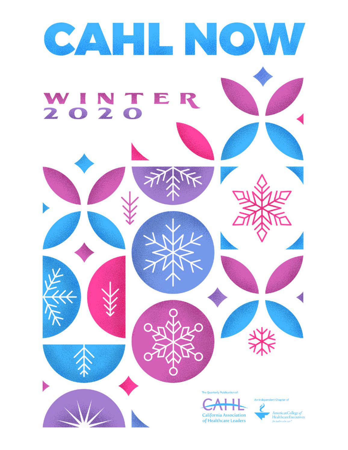 Cahl Now Winter 2020 Newsletter By Cahlcommunications Issuu
