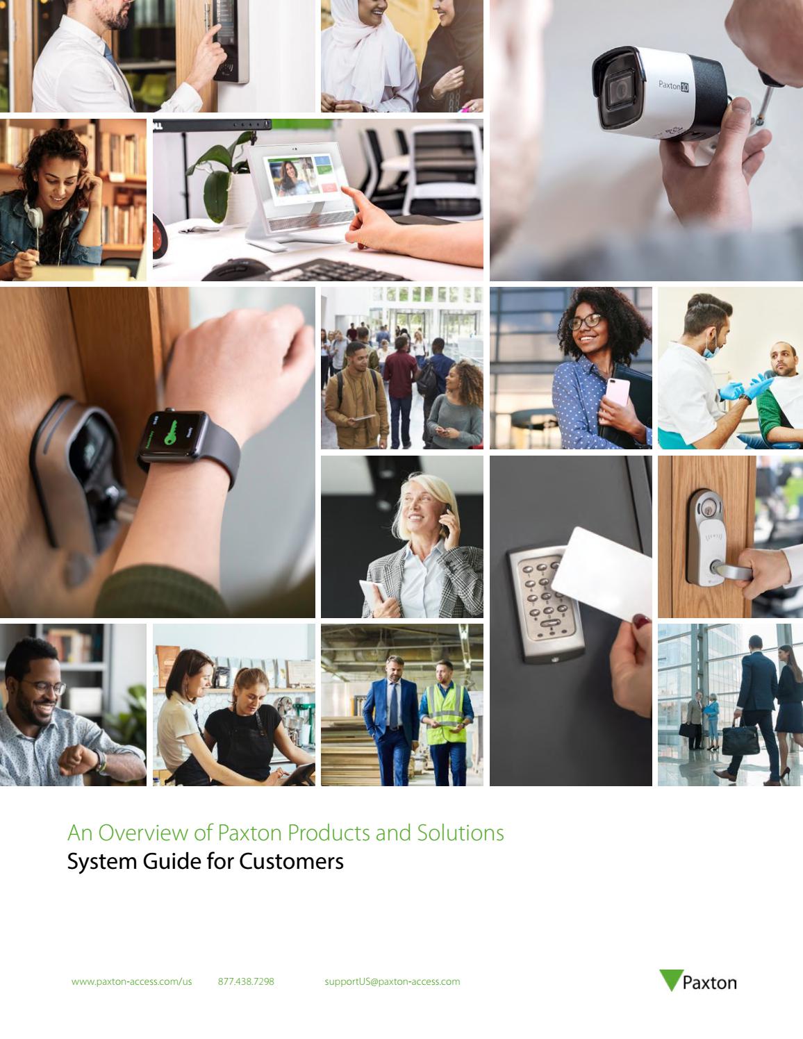 Paxton System Guide for Customers U.S. by Paxton Access Issuu