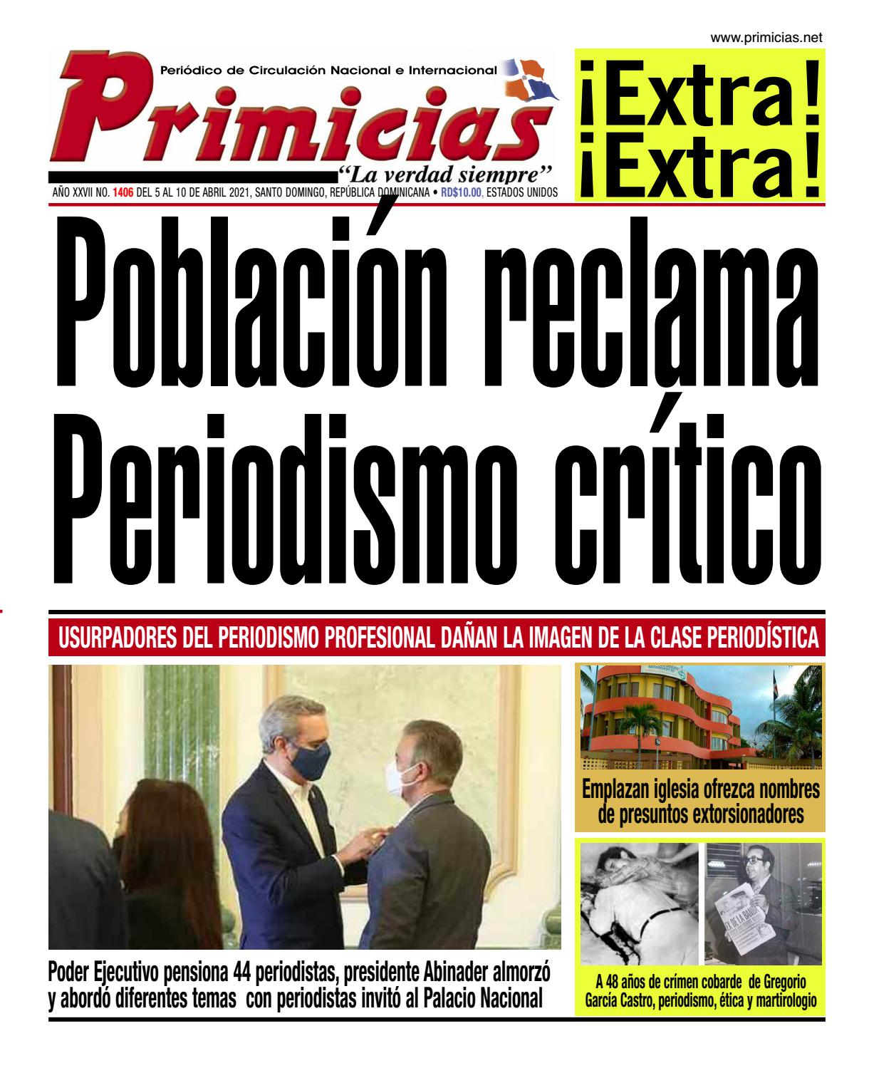 Primicias 1406 by Primicias Periodico - Issuu