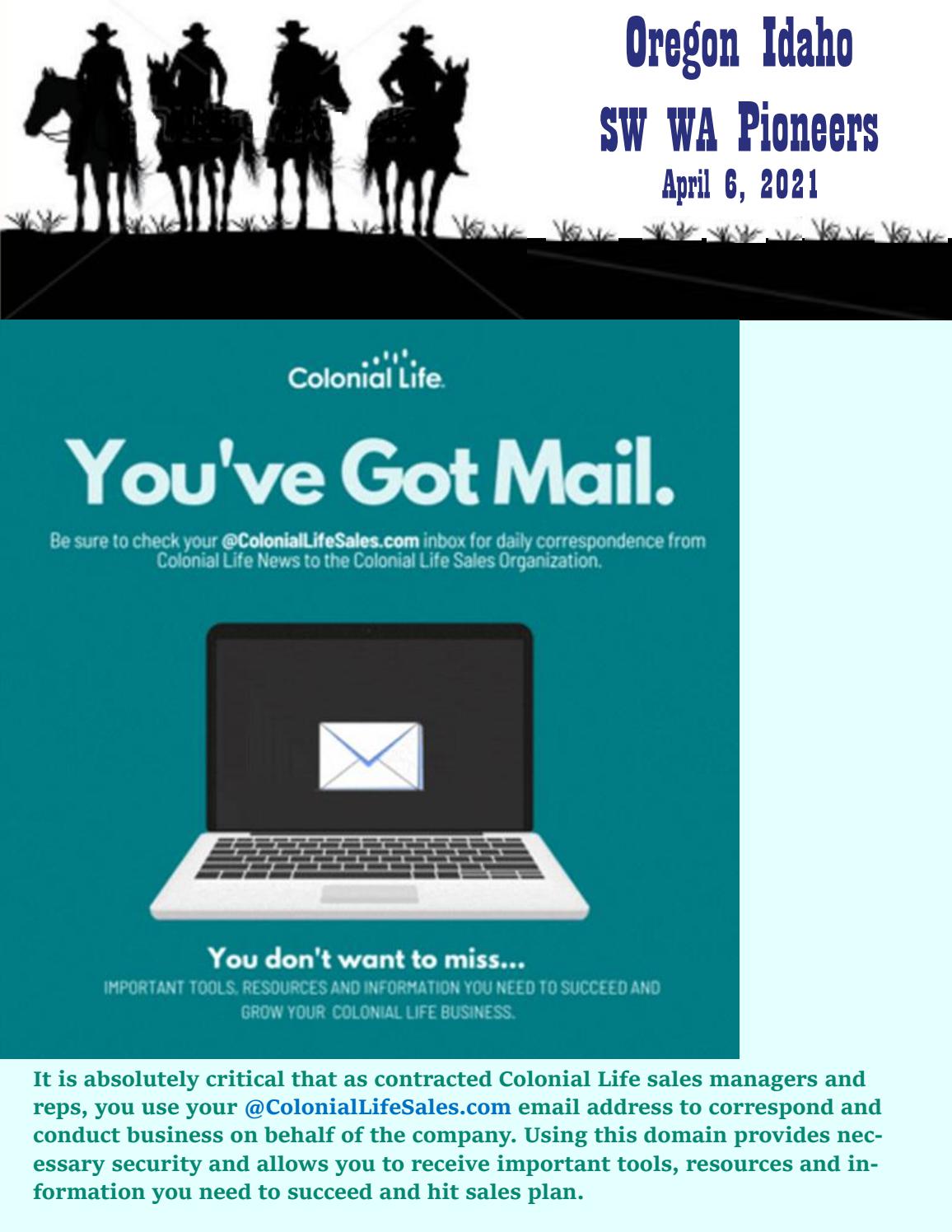 April 6, 2021 Newsletter by Eric Weiland Issuu