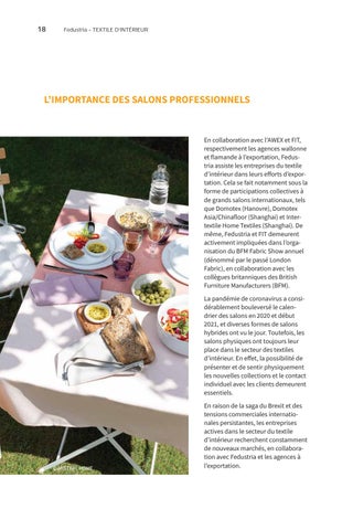 Rapport annuel Fedustria 2020 - 2021 第 20 页