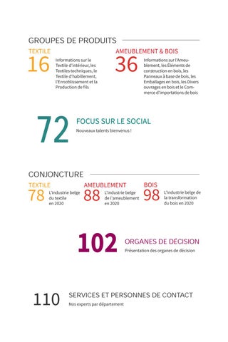 Rapport annuel Fedustria 2020 - 2021 第 5 页