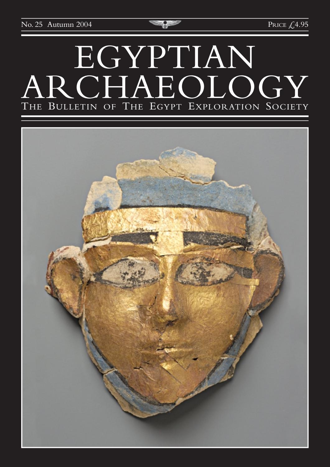 Egyptian Archaeology 25 by TheEES Issuu