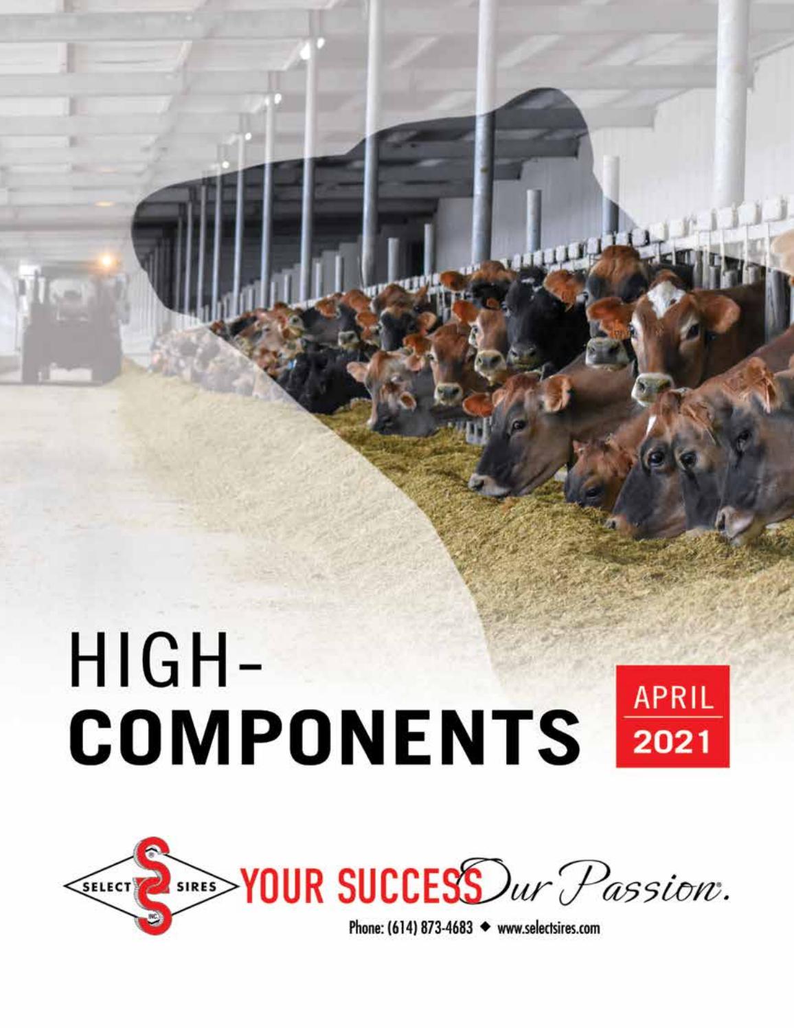 April 2021 High Components Breeds Directory By Select Sires Issuu