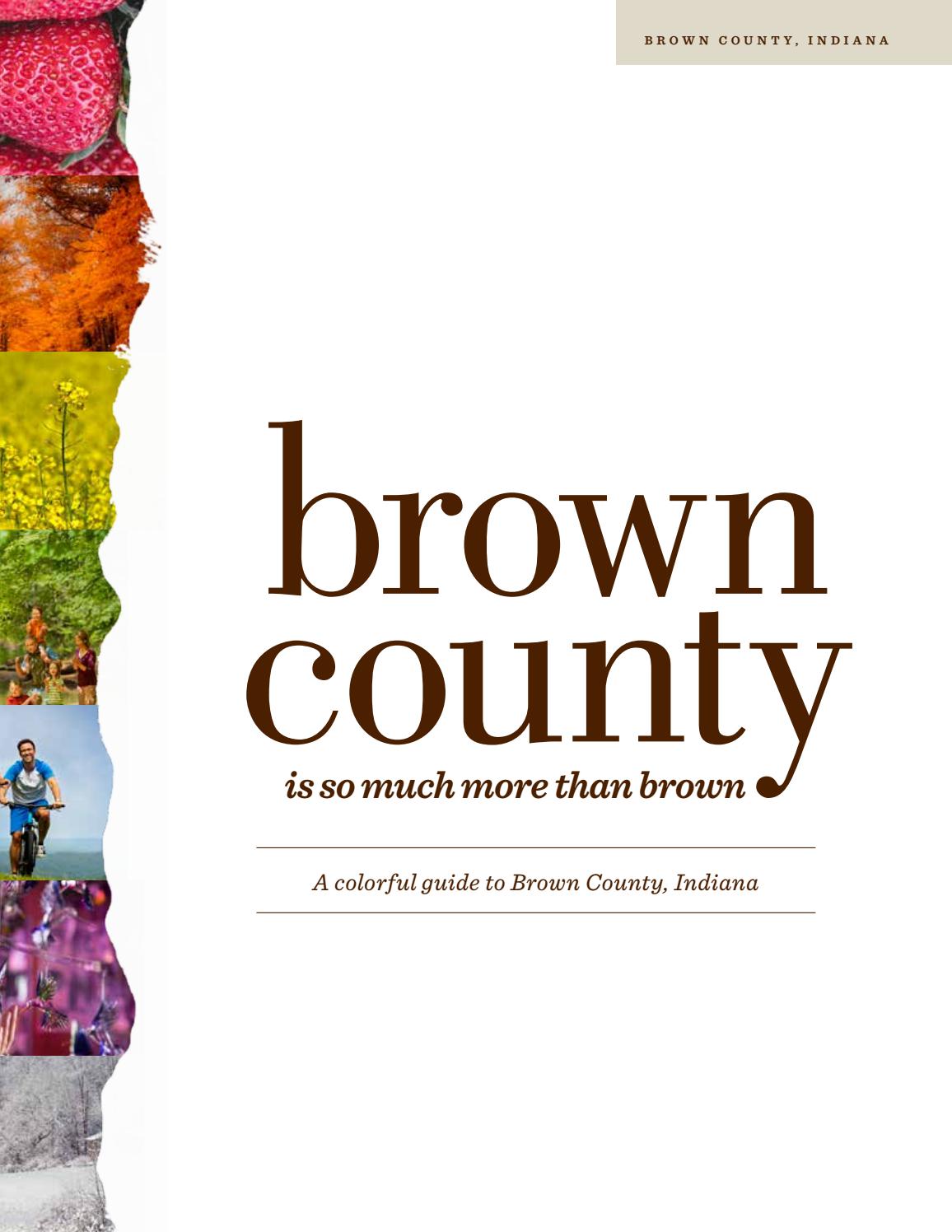 Destination Guide Brown County, Indiana by Brown County Visitors