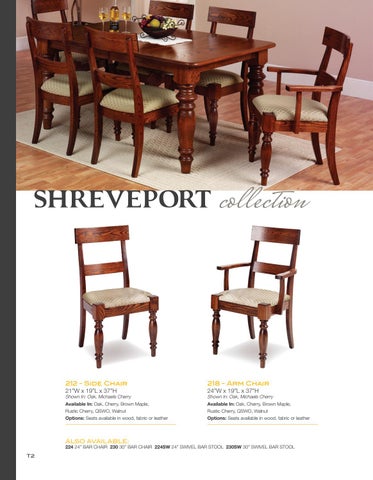 E & G Amish Furniture 家具目录 · Berlin Woodworking 2021 - E&G Amish 家具 第 23 页