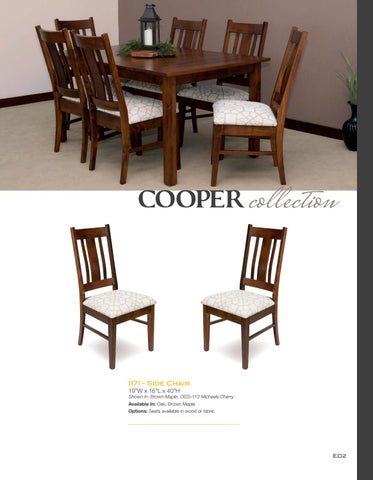 E & G Amish Furniture 家具目录 · Berlin Woodworking 2021 - E&G Amish 家具 第 8 页