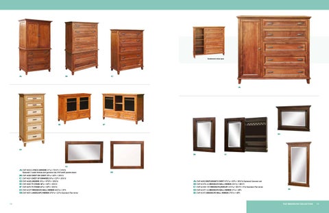 E & G Amish Furniture 家具目录 · Criswell 家具 2021 - E&G Amish 家具 第 11 页