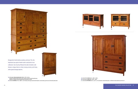 E & G Amish Furniture 家具目录 · Criswell 家具 2021 - E&G Amish 家具 第 19 页