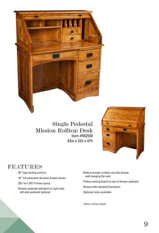 E & G Amish Furniture 家具目录 · E&I Woodworking 2021 - E&G Amish 家具 第 11 页