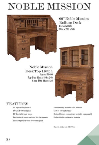 E & G Amish Furniture 家具目录 · E&I Woodworking 2021 - E&G Amish 家具 第 12 页