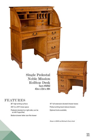 E & G Amish Furniture 家具目录 · E&I Woodworking 2021 - E&G Amish 家具 第 13 页