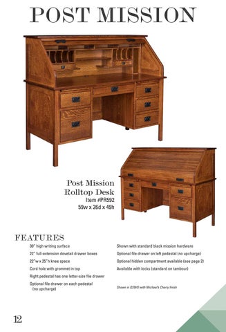 E & G Amish Furniture 家具目录 · E&I Woodworking 2021 - E&G Amish 家具 第 14 页