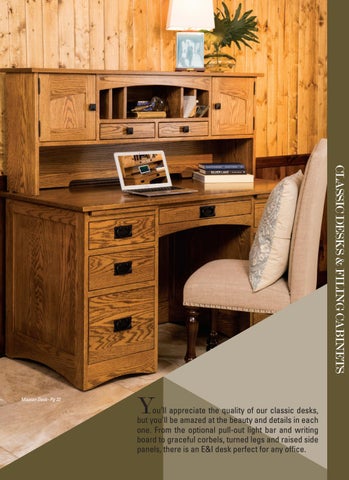 E & G Amish Furniture 家具目录 · E&I Woodworking 2021 - E&G Amish 家具 第 21 页