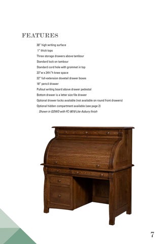 E & G Amish Furniture 家具目录 · E&I Woodworking 2021 - E&G Amish 家具 第 9 页