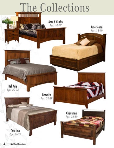E & G Amish Furniture 家具目录 · E&S 实木 Creations 2021- E&G Amish 家具 第 4 页