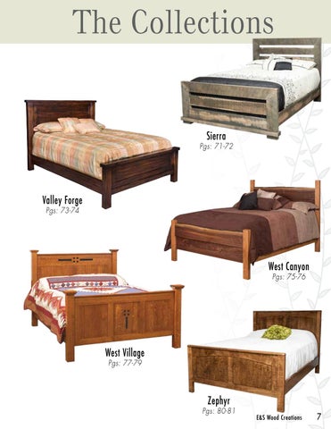 E & G Amish Furniture 家具目录 · E&S 实木 Creations 2021- E&G Amish 家具 第 7 页