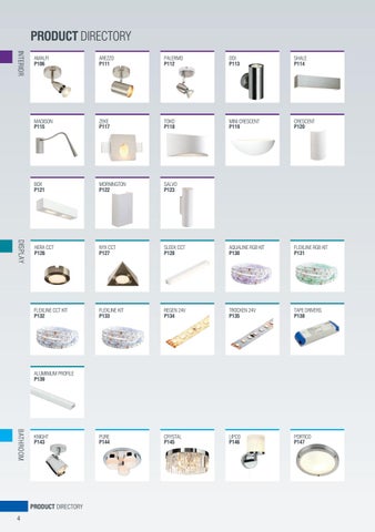 Lighting Edition 12 灯饰目录 · Saxby 第 6 页