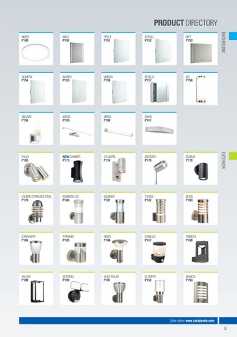 Lighting Edition 12 灯饰目录 · Saxby 第 7 页