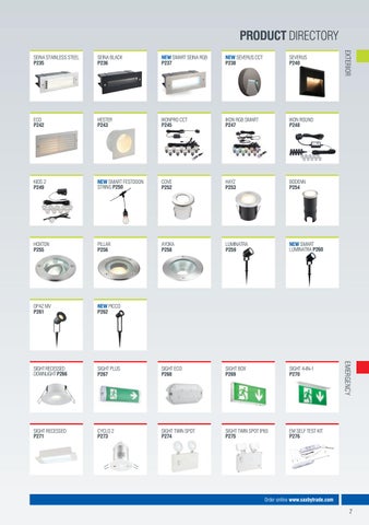 Lighting Edition 12 灯饰目录 · Saxby 第 9 页
