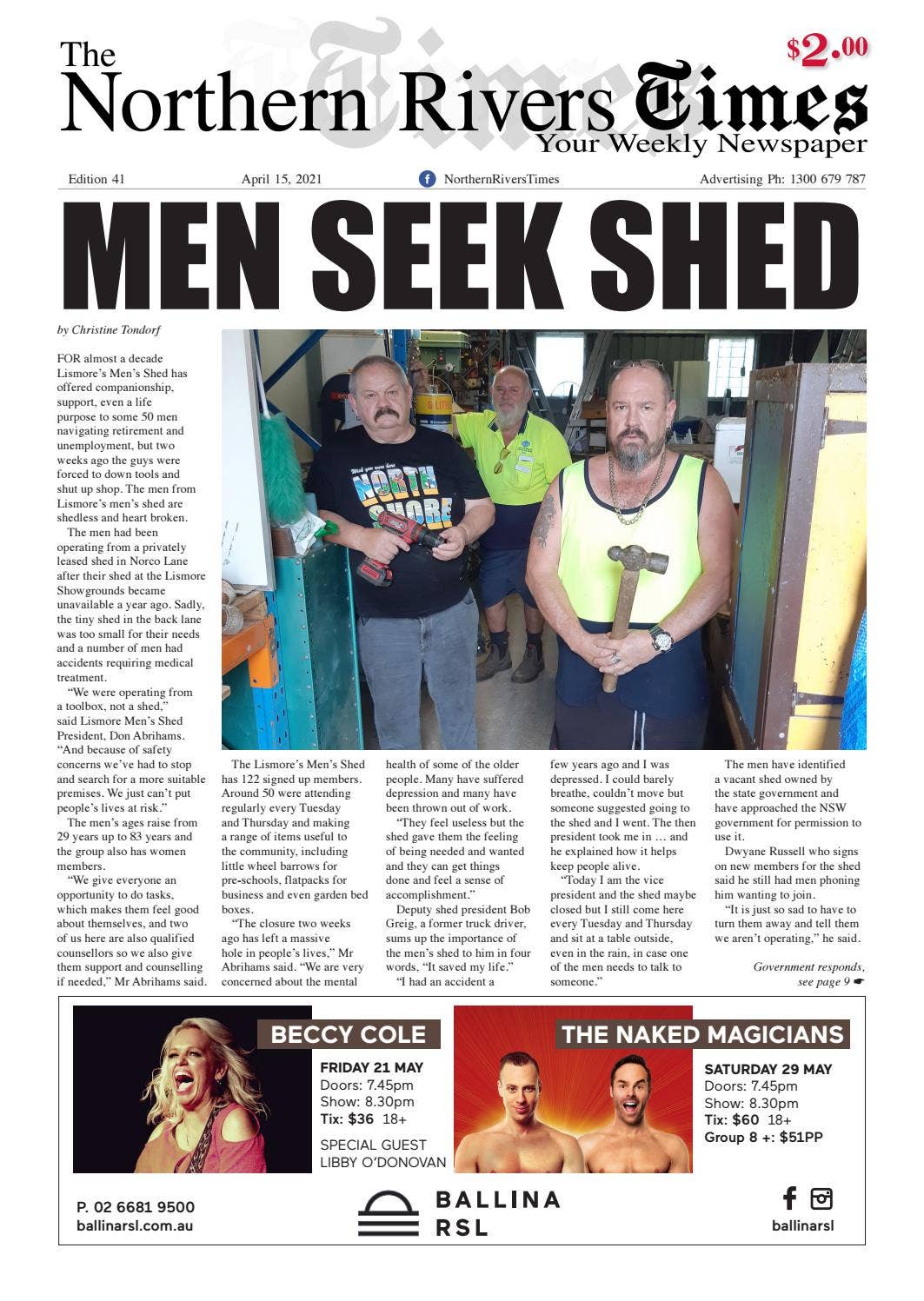The Northern Rivers Times Edition 41 by The Northern Rivers Times - Issuu