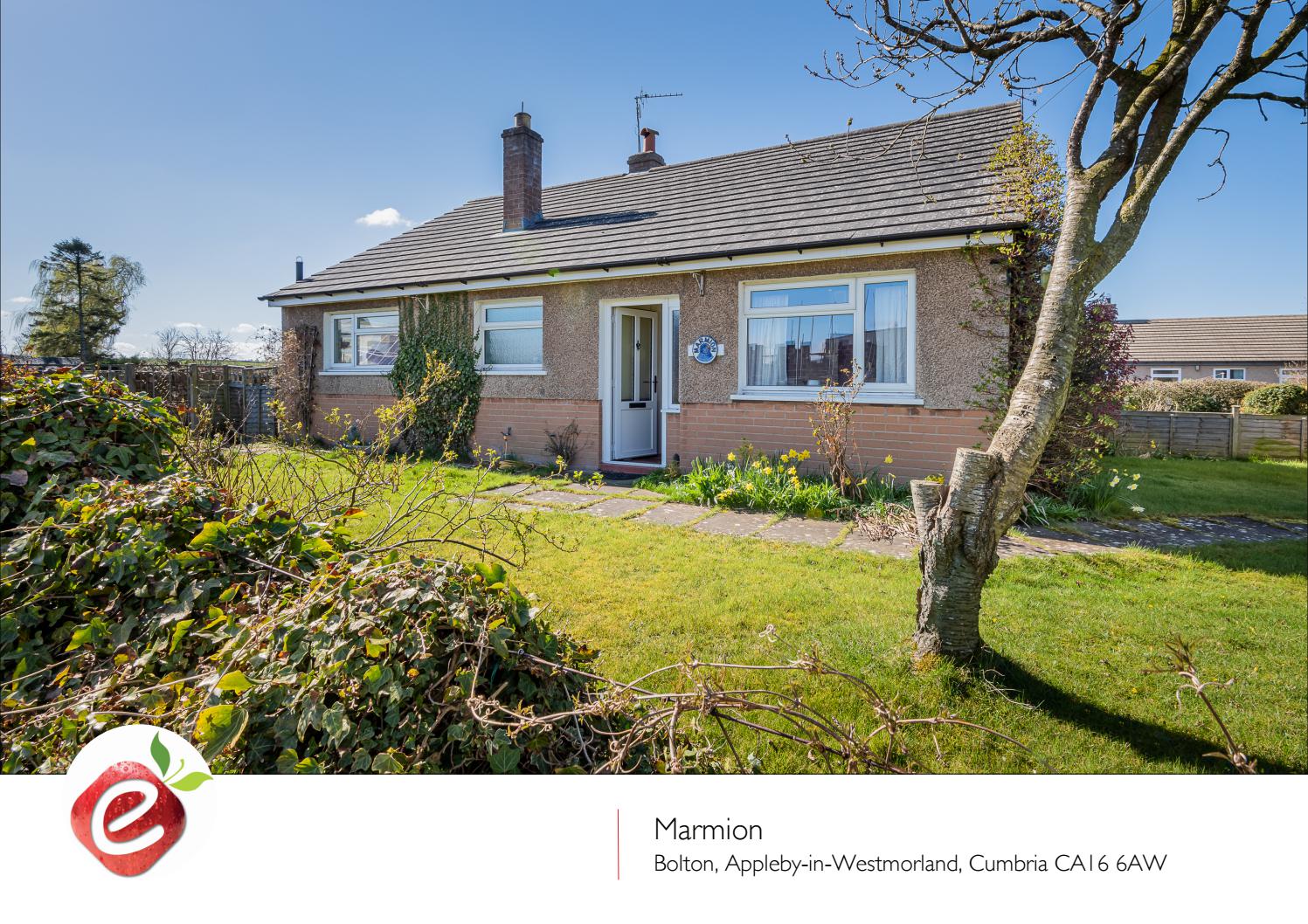 Eden Estate Agents Marmion, Bolton, CA16 6AW Sales Brochure by Fine