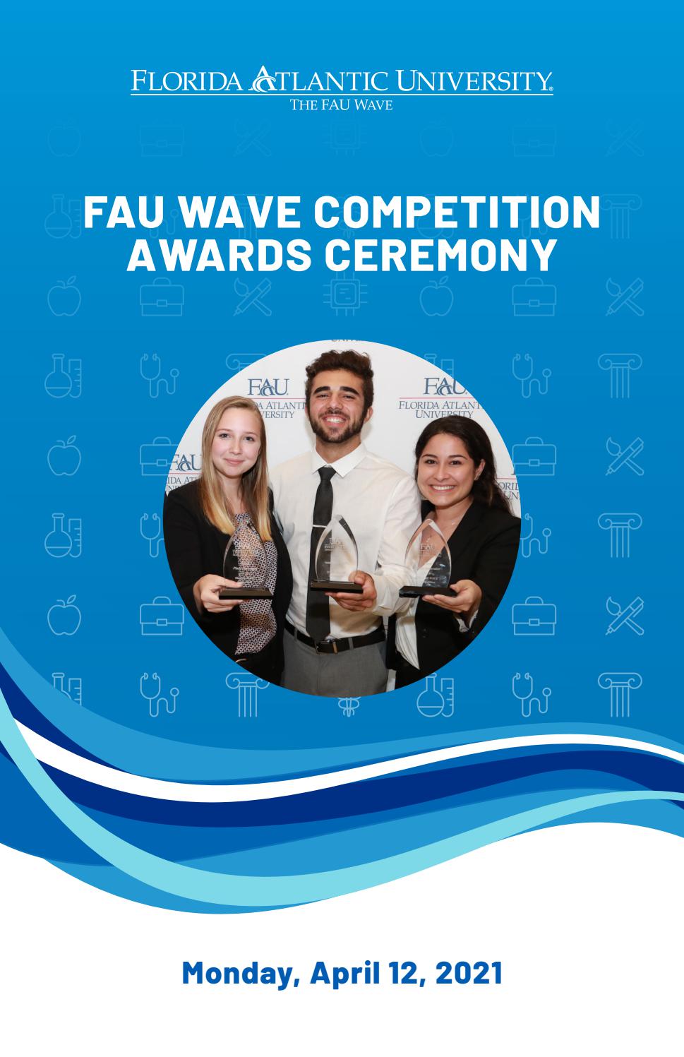 FAU Wave Competition Awards Ceremony 20202021 by FAU Division of