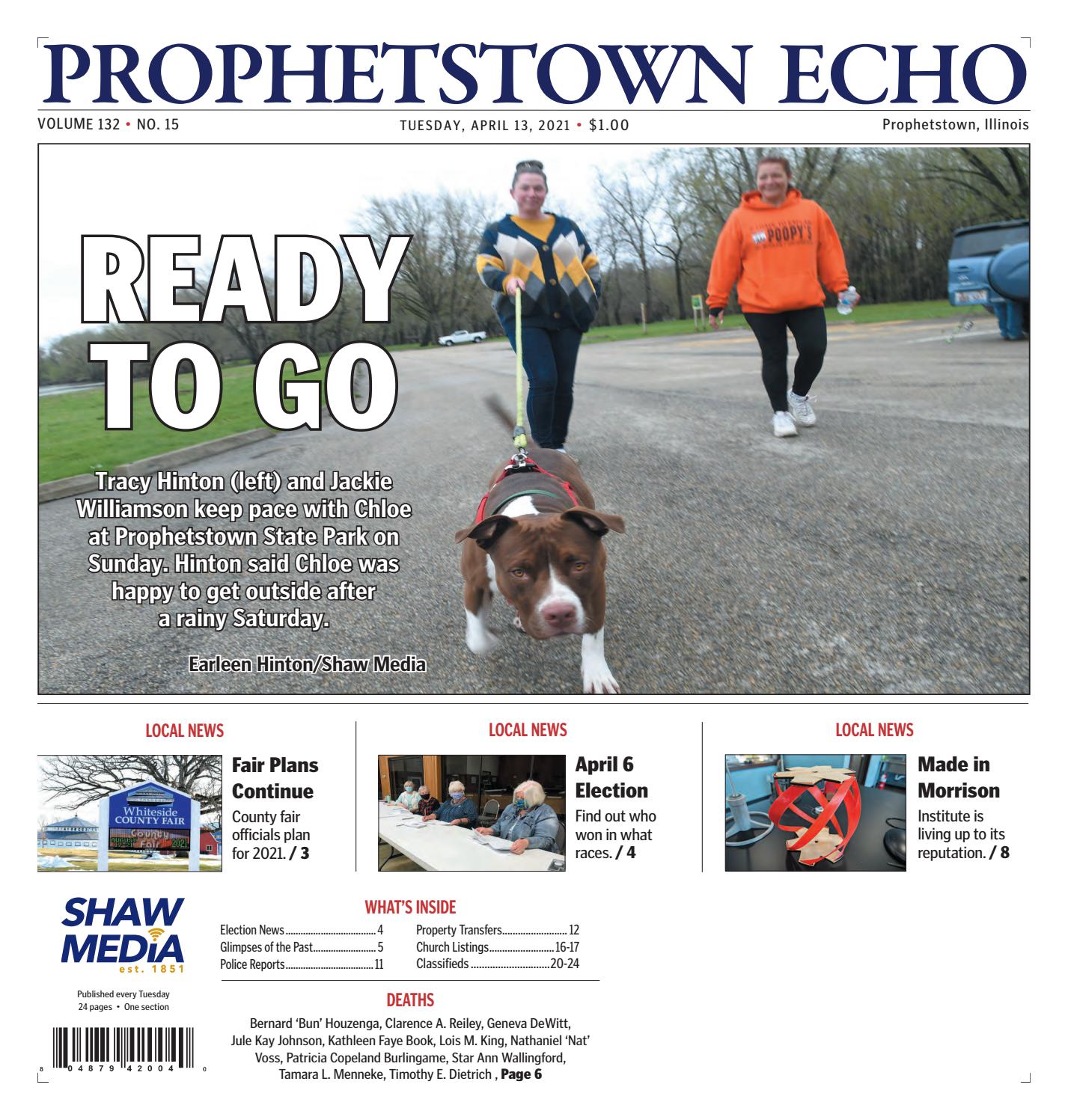 ProphetstownEcho4132021 by Shaw Media Issuu
