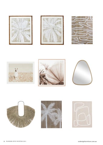 OZ Design Furniture | Wall Art 家具目录 W21 第 18 页