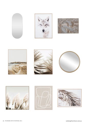 OZ Design Furniture | Wall Art 家具目录 W21 第 20 页