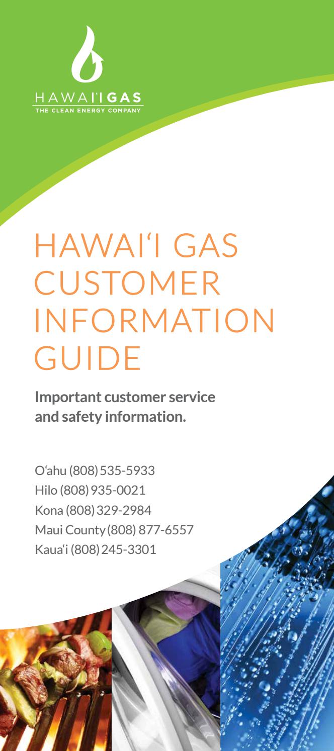 Hawaii Gas Customer Information Guide by Hawaii Gas Issuu