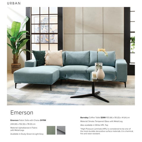 Pertama Merchandising Pte Ltd 家具目录 · Urban 第 12 页